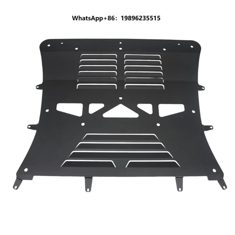 A90 Engine Shield Aluminum Oil Cooler Skid Plate Under Tray
