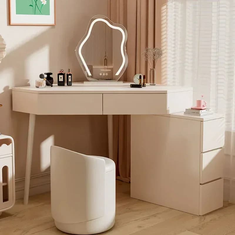Indoor Dining Vanity Table Study Kitchen Nail Bistro Luxury Women Dressing Table Bathroom Mesa De Maquillaje Backyard Furniture