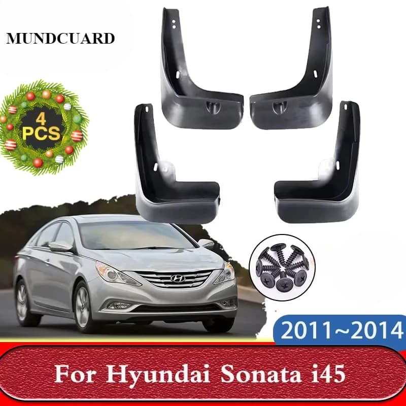 Mudguards for Hyundai Sonata i45 YF 2011 2012 2013 2014 Car Mudflaps Splash Guards Mud Flaps Front Rear Wheel Fender Accessories
