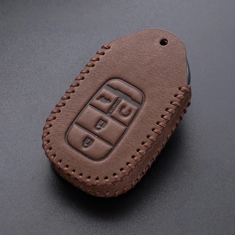 New Car Key Case Cover For Honda Civic Accord HR-V CR-V CRV 2022 2023 4Buttons Auto Shell Fob Holder Car Accessories