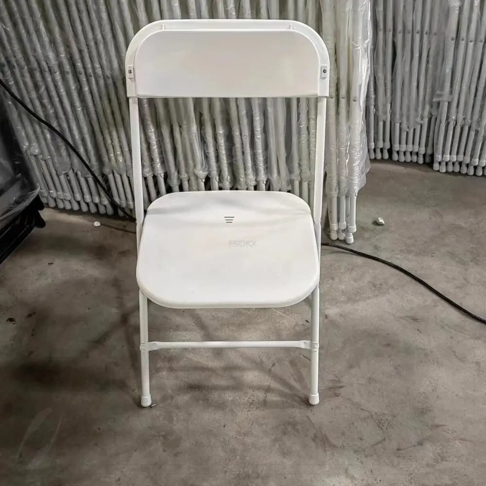 Wholesale Wedding Furniture Folding Wedding Chairs White Plastic Folding Chairs