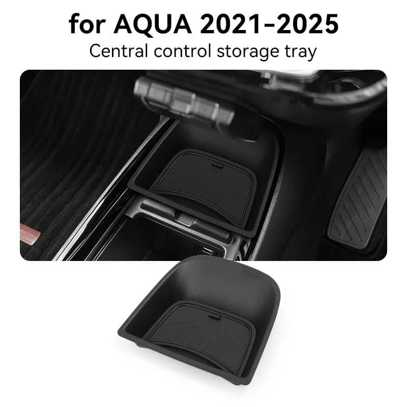 For 21-25 Toyota AQUA central control tray storage box car storage
