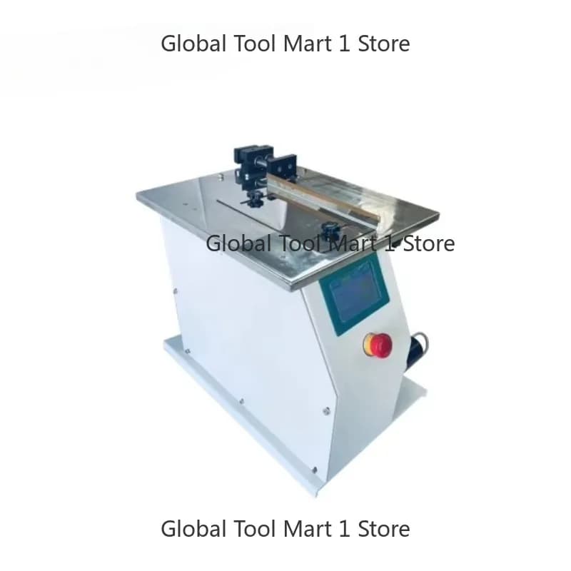 Semi-Automatic 90 Degrees Corner Wrapping Labeling Machine Small Box Applicator Transparent Anti-Tamper for Metal Glass