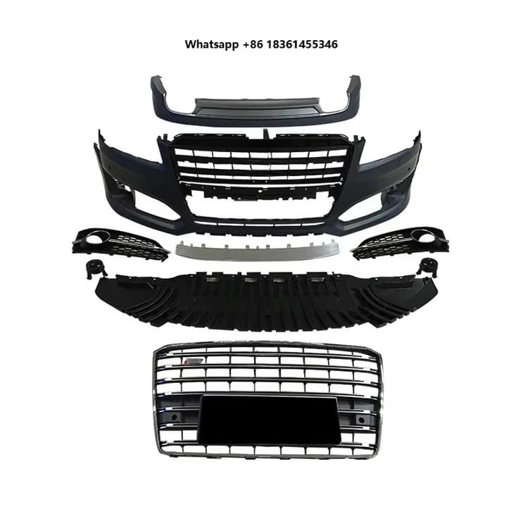 For A8 Refitted S8 Style 14-18 Hot Body Kits Surround
