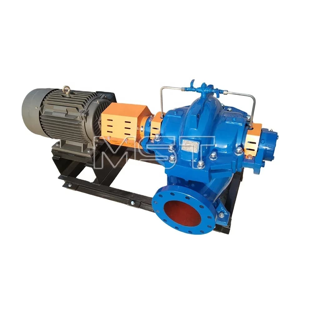 185kw diesel Engine Driven 720m3/h High Pressure s Series Double Suction Split case Water Pump