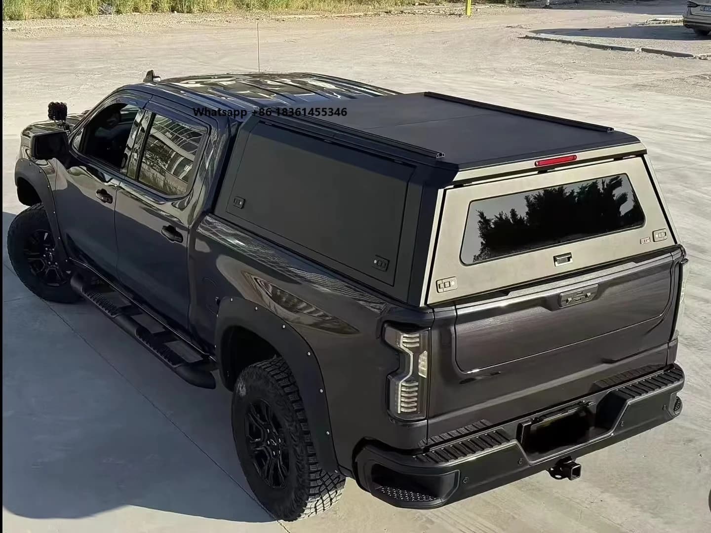 For   Shark for Frontier for Ranger Factory Wholesale OEM ODM Waterproof Aluminum Alloy Truck Bed Canopy Topper