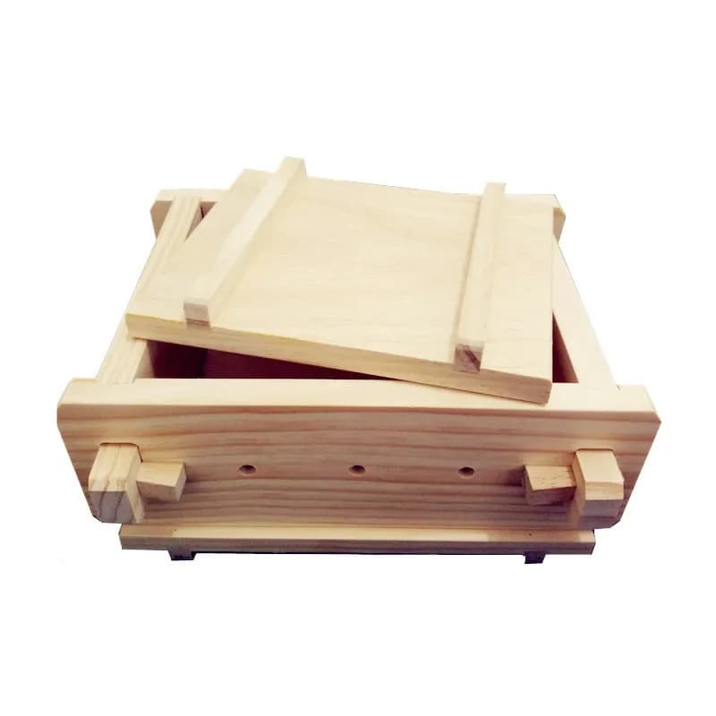 DIY household tofu mold home kitchen with homemade tofu frame tool