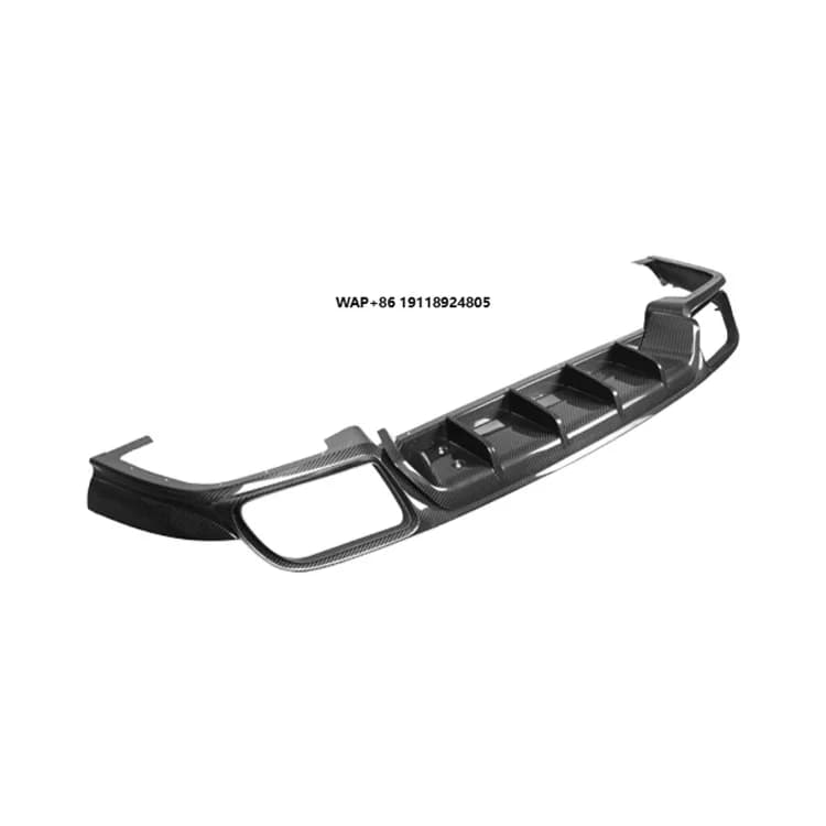 TKT Style Dry Carbon Fiber Rear Lip Assembly New High Quality for for Coupe 9Y0.1 9Y0.2 2018-UP Replacement
