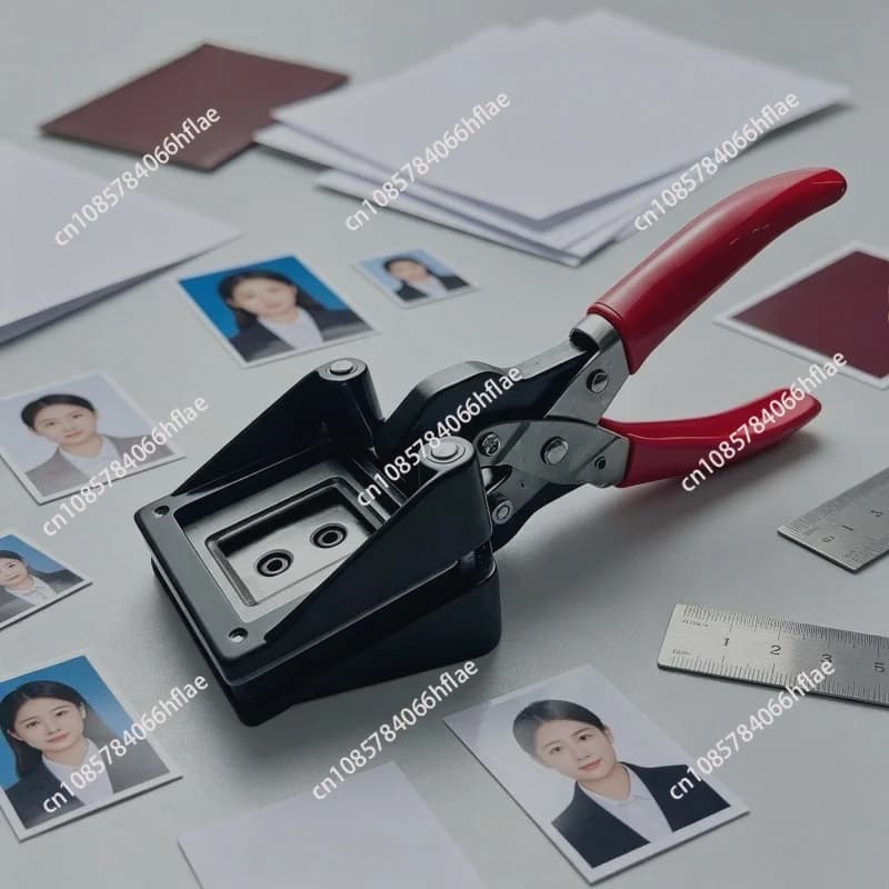 Multi-Size Handheld ID Photo Punch Plier Passport Picture Die Cutter 32x25 35x45 33x48 50x50 32x26mm