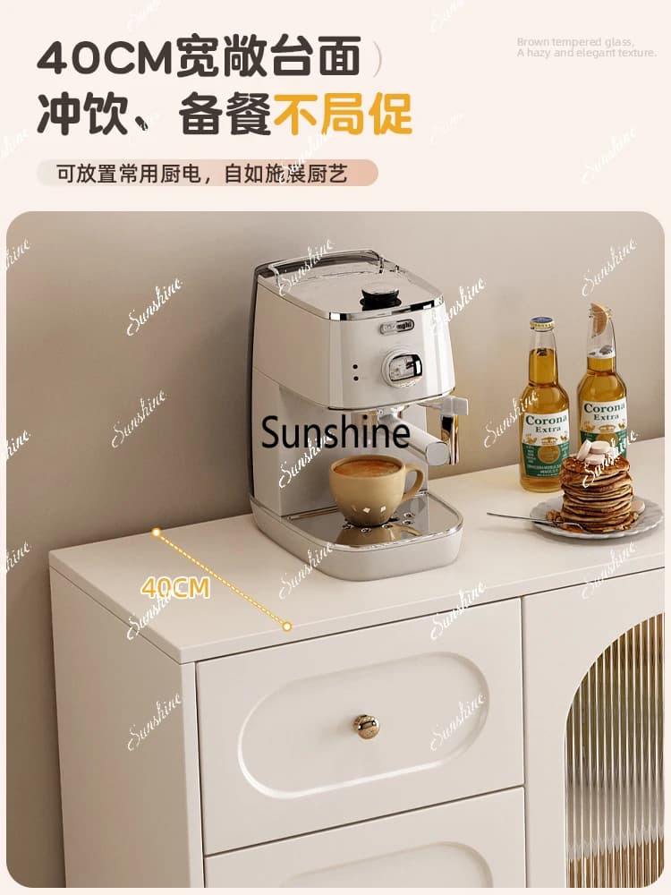 Cream wind bucket cabinet, dining side, integrated household bedroom against the wall, living room tea cabinetPX