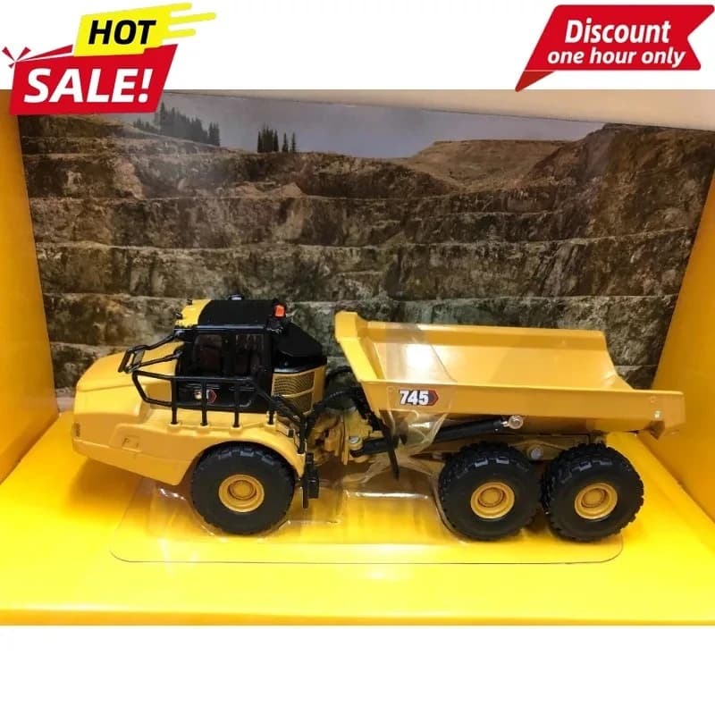 For DM 1:64 745 Articulated Dump Truck Loading Engineering Dump Truck Model 85639