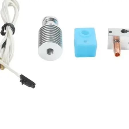 For 3D Printing Extruder Nozzle Kit Brass Nozzles As The Picture Complete Matching Excellent Thermal Conductivity
