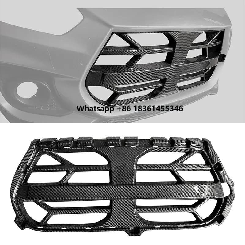 For ZC33S 2018-2024 Sport Edition Carbon Fiber Car Front Bumper Air Intake Grille Frame Car Styling Car Kit