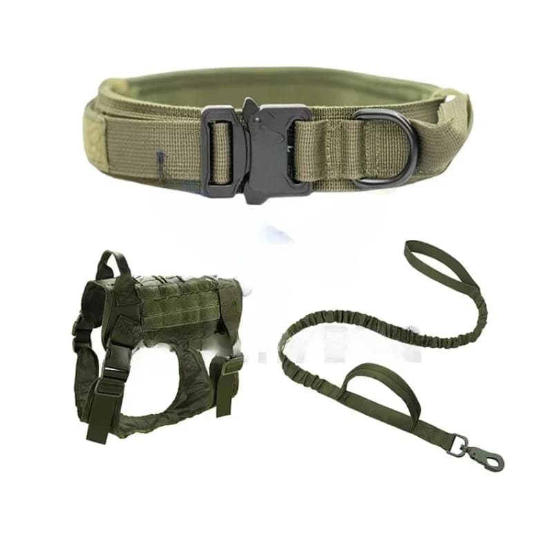 Double Sided Leash Pet 150cm Other Pet Collars, Leashes & Harnesses Cloth  Nylon Webbing Pet Leashes Tactical Patch