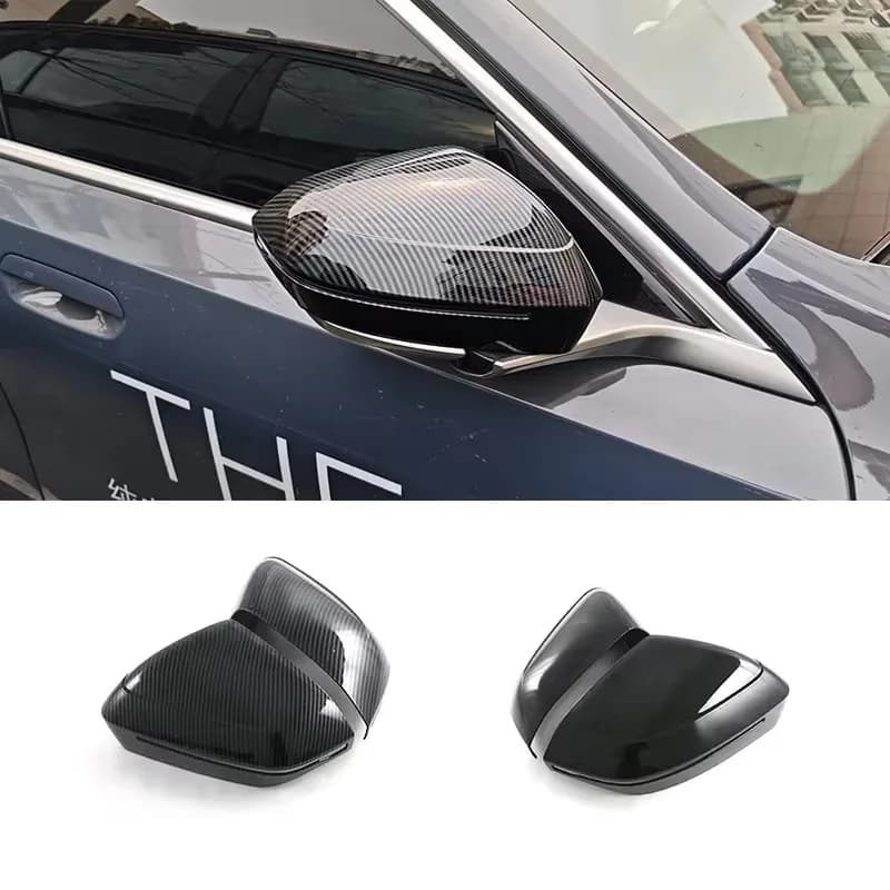For BMW X3 G45 2025-2026 ABS Carbon Fibre Car Rearview Mirror Side Mirror Cover Trim Exterior Car Accessories