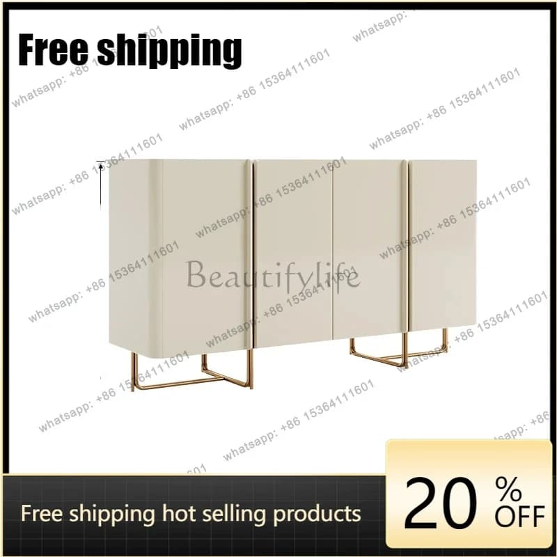 X4 Italian simple entrance living room partition locker modern light luxury supercrystalline stone storage cabinet