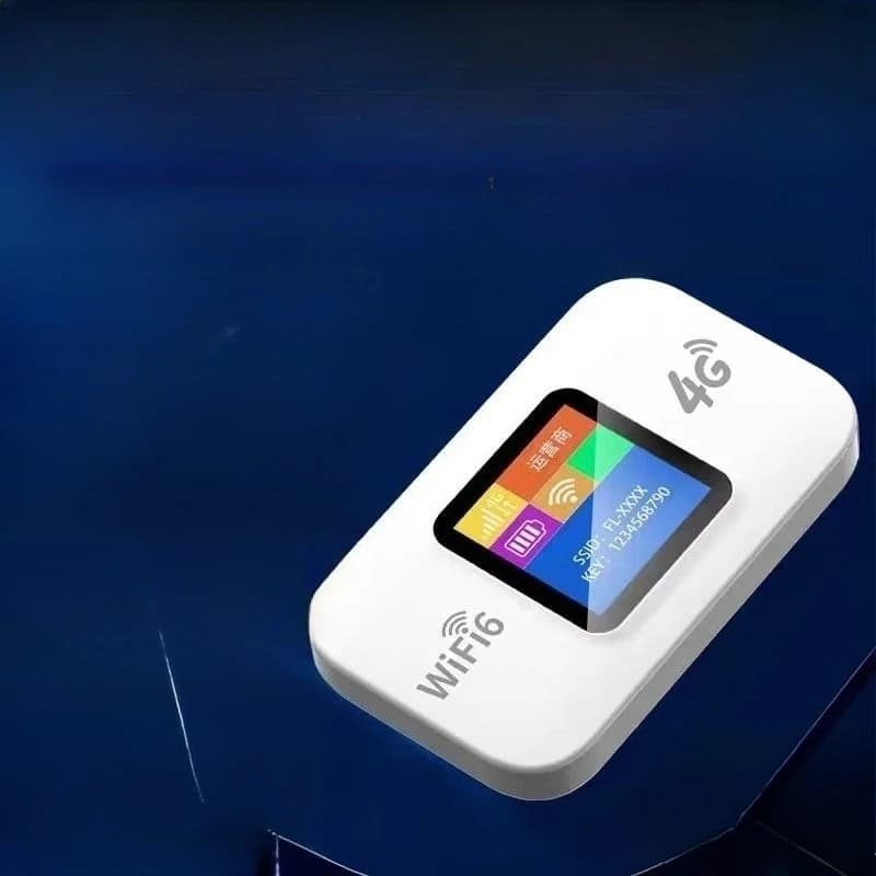 5000mAh Battery External Antenna Pocket MiFi Portable 4G SIM Hotspot Pocket WiFi 6 Router LTE WiFi ESIM VSIM 300Mbps