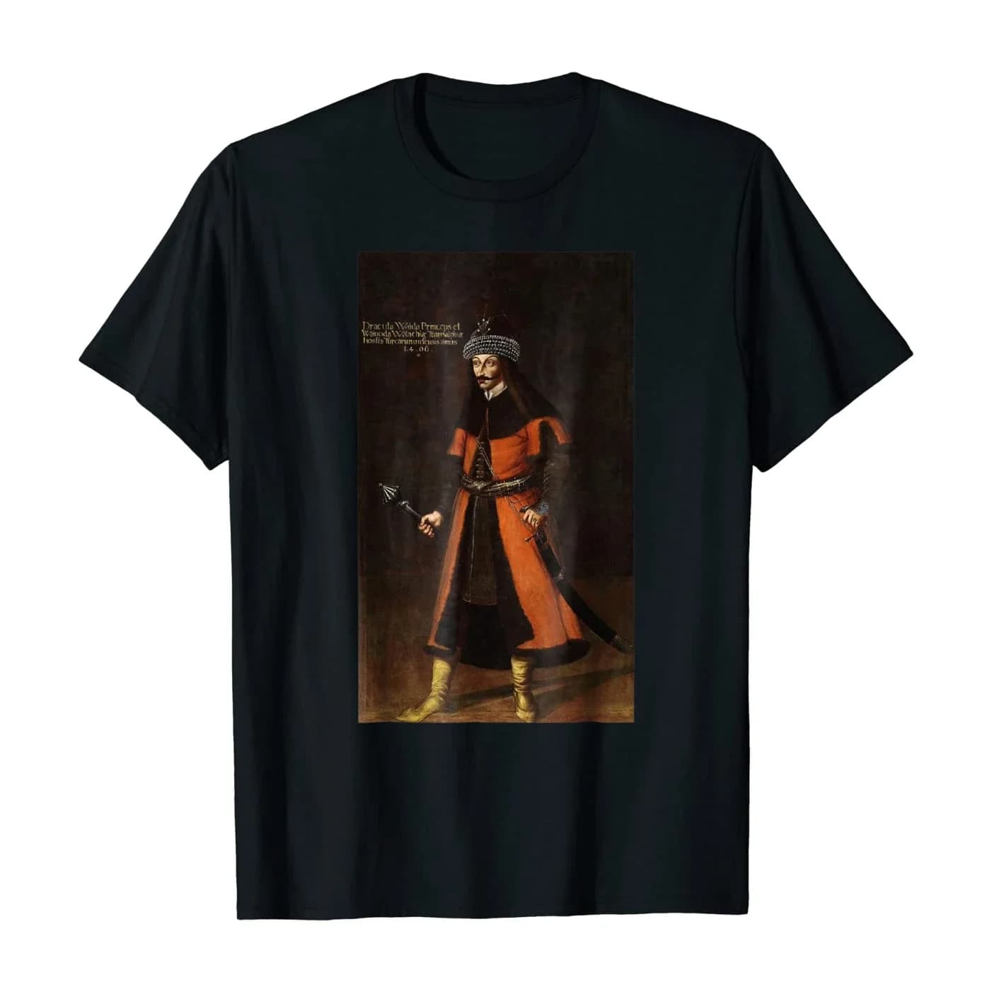 Vlad The Impaler. Vlad Dracula T-Shirt 100% Cotton O-Neck Short Sleeve Summer Casual Mens T-shirt Streetwear