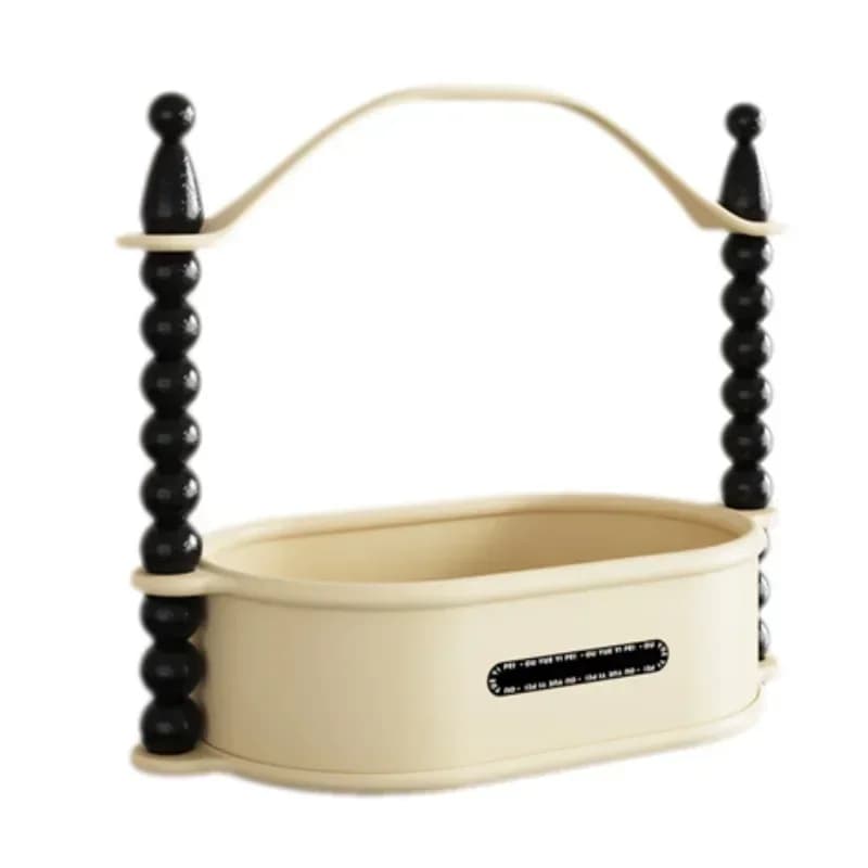 Medieval multi-layer storage rack, desktop makeup, skin care products, aromatherapy, perfume, storage basket, living room,