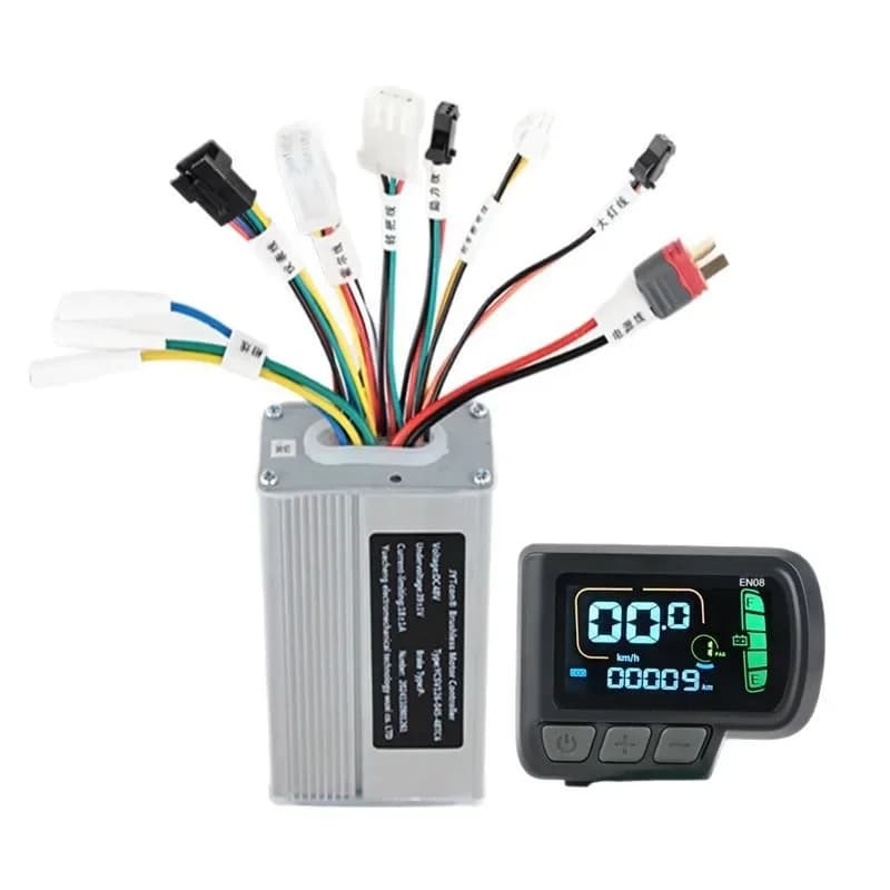 Bicycle Mountain Bike Scooter LCD Liquid Crystal Instrument Controller 36v48v Code Meter Display Universal