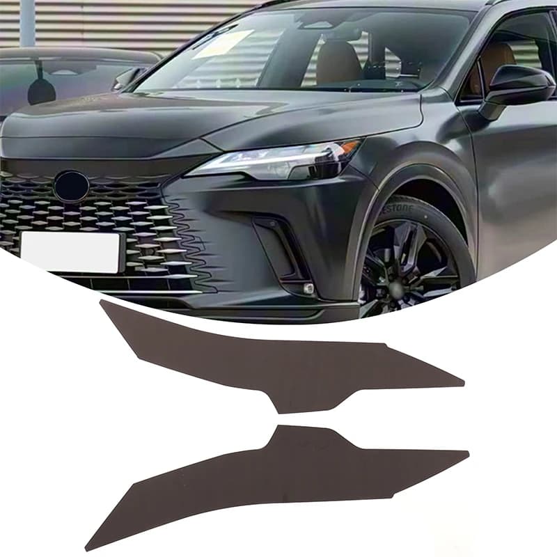 For Lexus RX300 2026 TPU black car headlight film decorative sticker car exterior protection accessories