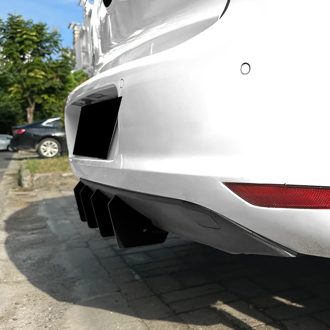 For Volkswagen Golf 6 Golf MK6 Standard Edition rear lip rear spoiler rear blade air knife modification