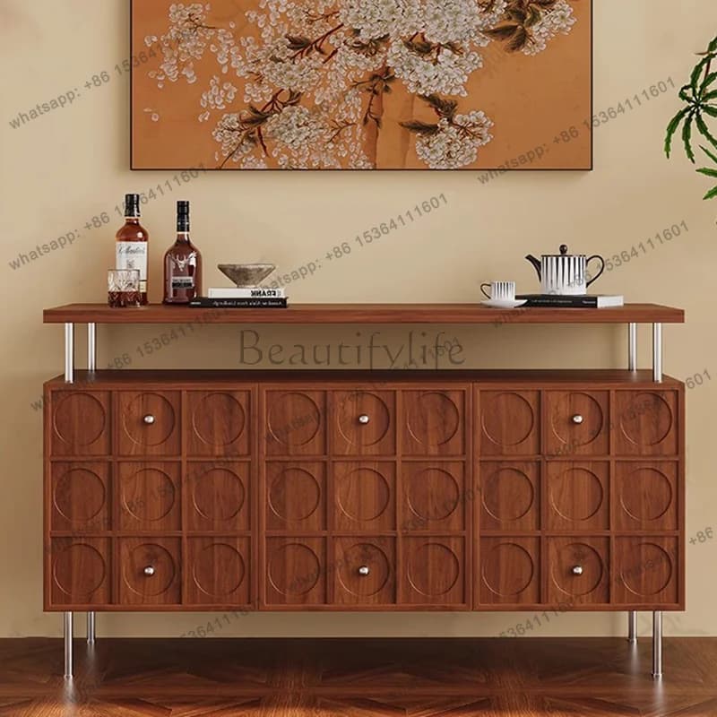 American Retro Living Room Cabinets Elegant Unique Storage Design Living Room Cabinets Premium Trendy Meuble Room Furnitures