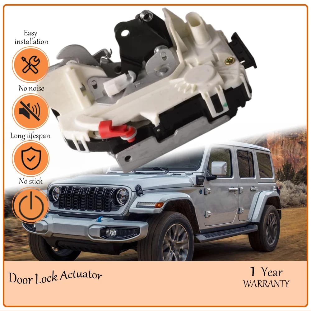 Rear Left Power Door Lock Actuator Motor,Fit Jeep Wrangler JK 2007-2018,OE 4589049AL,4589049AL,04589049AG,04589049AE,04589049AJ