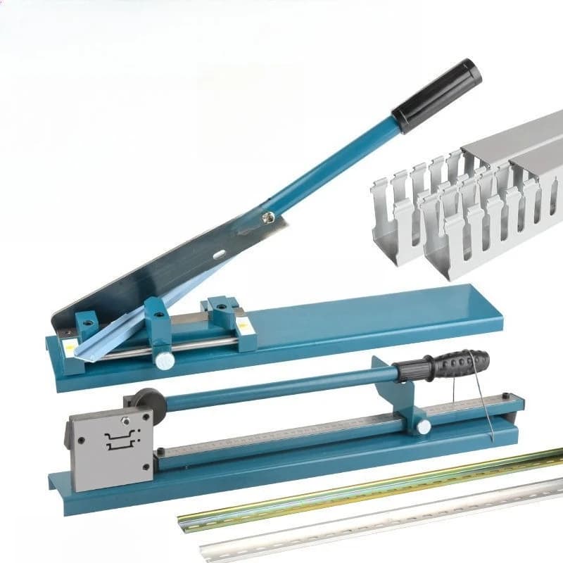 Guide rail cutter DC-35 track cutting machine C45 cutting machine air opening rail slot guide rail pliers