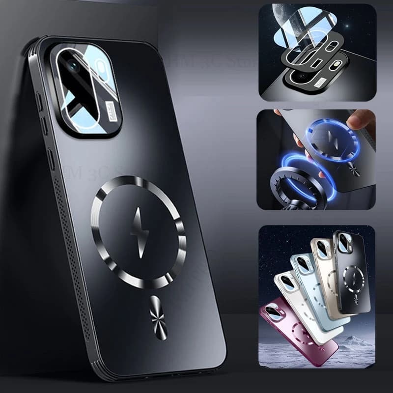 For OnePlus Ace 6 5 Pro Cooling Heat Dissipation Magnetic Case For OnePlus 15 13R 13T 13 12 For Magsafe Wireless Charging Cover