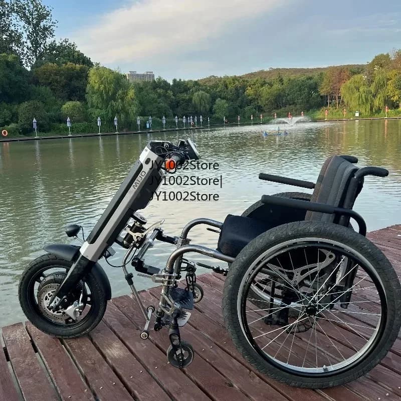 Electric Handcycle Conversion Attachment Kit for Disabled, 800W, Cheap, Factory Wholesale