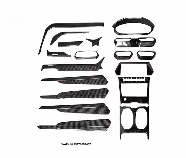 Easy Installation Automotive Interior Accessories for URUS Upgrade Dry Carbon Fiber Interior Parts  Accessories