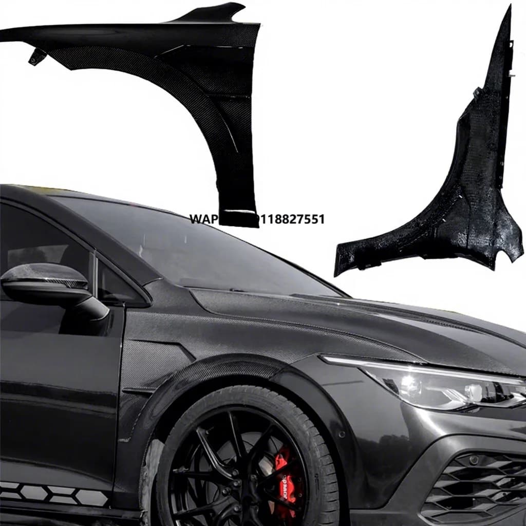 High Quality Carbon Fiber Fender Lightweight New Product  for  Golf 8 MK8