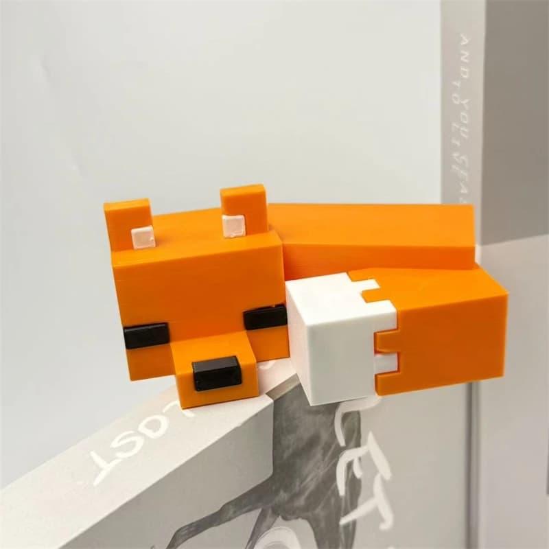 Hot 3D Printed my world Model Fox Indoor Ornament Decoration Children's Gift Bestseller