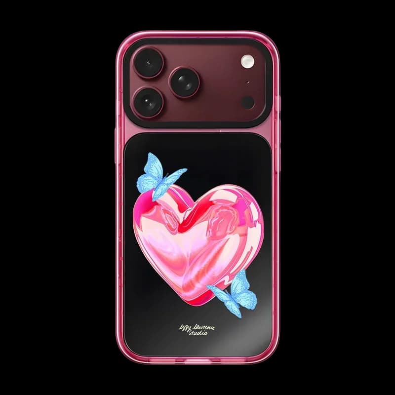 Creative Jelly Heart Impact Case - Mirror / Glaze Magnetic Cover for IPhone 17 18 Pro Max Case for IPhone 17Pro