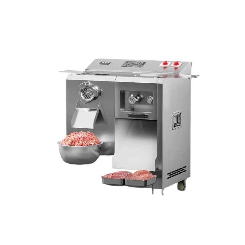 Multifunctional meat grinder commercial high-power stainless steel large slicing and filling twisting and squeezing enema