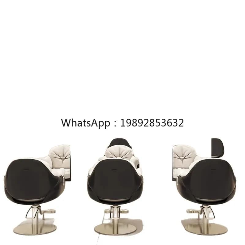 LYY Barber Shop Mirror Table Double-Sided Mirror Integrated Haircut Perm Dyeing Table Salon Special