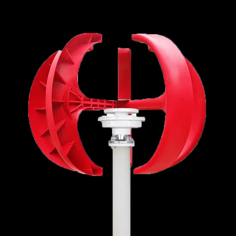 High Efficiency Wind Generator 24 Volt Vertical Wind Generator 100 Watt Wind Energy System Household