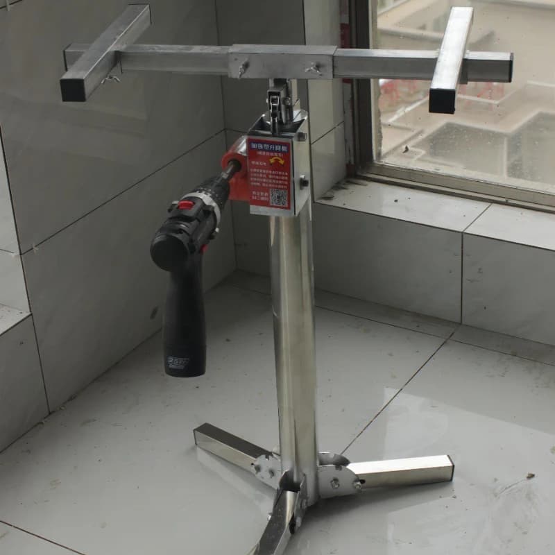 Whole house hanging cabinet sample cabinet installation horizontal bracket artifact lifting thick stainless steel
