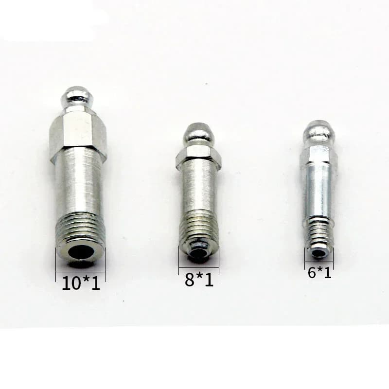 10PCS Lengthened Grease Nipple    Special  Zerk M6M8M10   Head Connector Type
