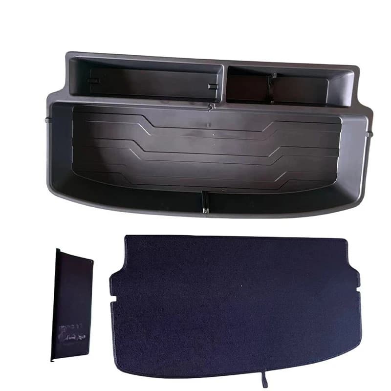 Trunk storage box storage trunk baffle fill invisible storage box