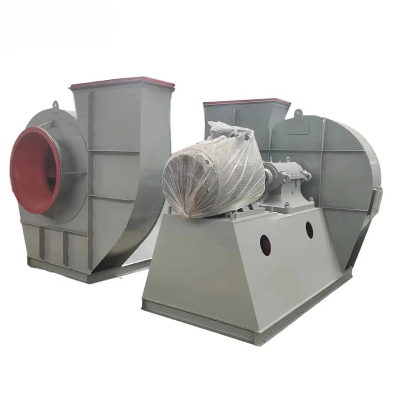 High efficiency large iron and steel industry boiler fan, flue gas centrifugal induced draft fan