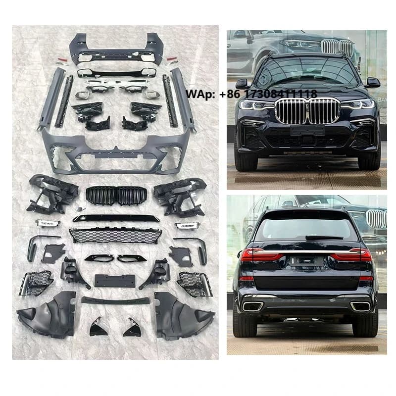 2019-2022 G07 X7 Car Modification and Upgrade G07 MT Body Kit Front Bumper Rear Bumper for X7