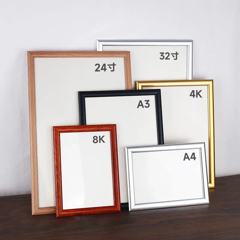 Deposit-Elevator advertising frame front open aluminum alloy poster frame phase A4 picture frame
