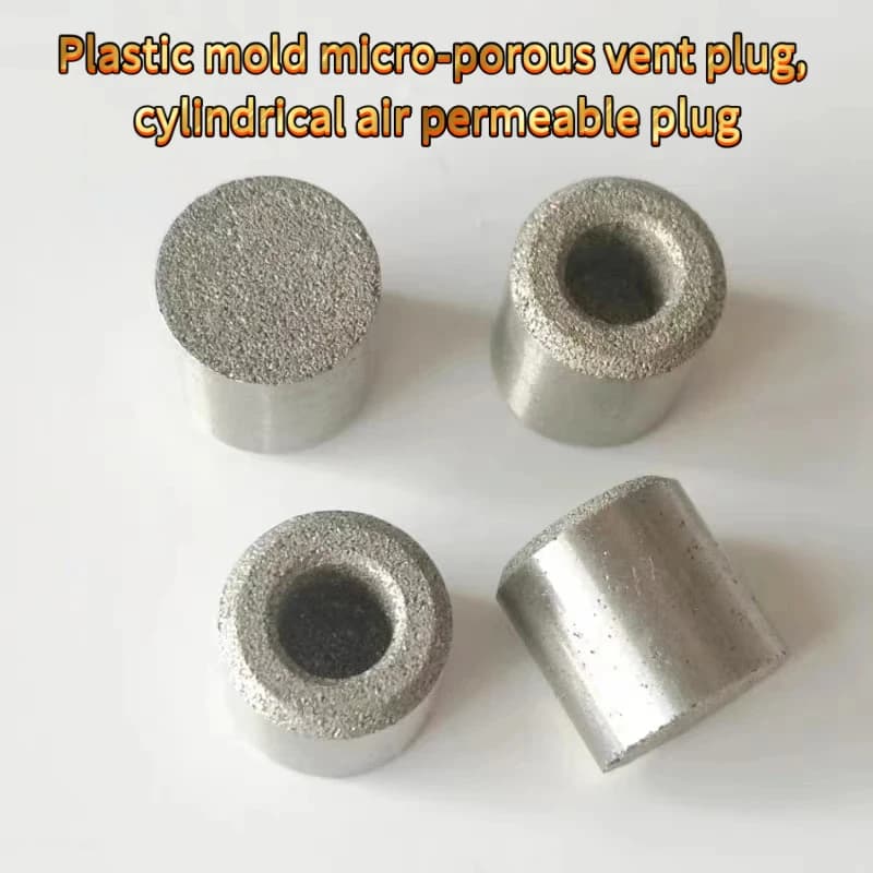 2/5pcs Micro-Vent Plug Plastic Molds, Cylindrical Vent Plug, Used To Exhaust Gas Inside