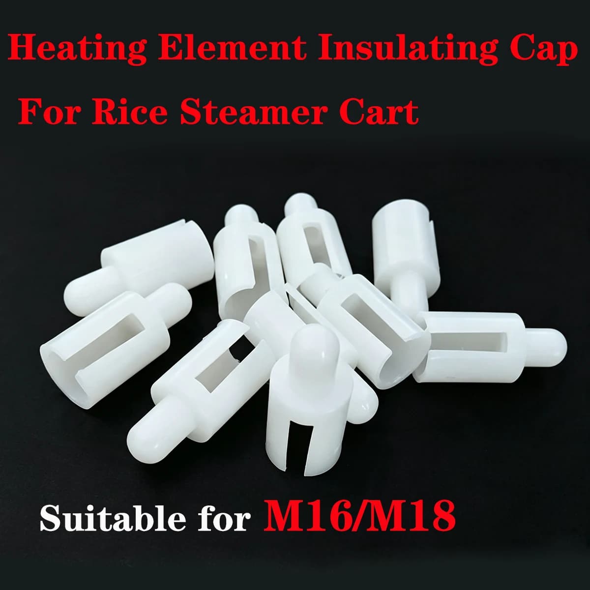 M16 M18 Heating Tube Insulation Protective Sleeve for Rice Steamer Cabinet Steam Cart - Heat Resistant Sleeve
