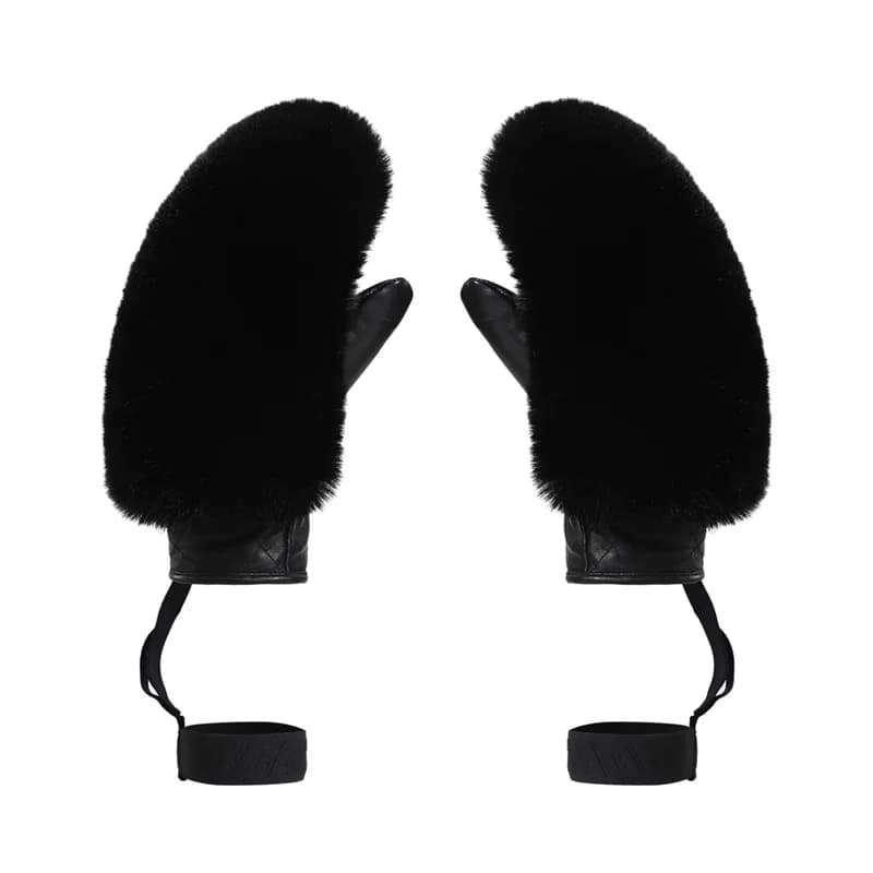 Women's Ultra Warm Windproof Ski Gloves Polyester Outdoor Sports Winter Snowboard and Ski Accessories