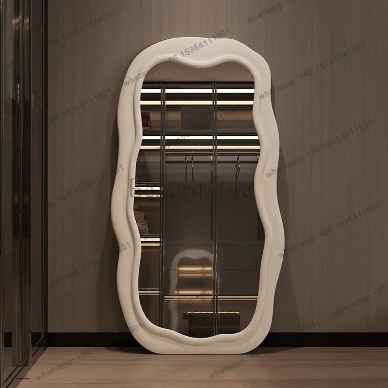 LD Standing Wall Mirror Living Room Modern Moving Moving  Girls Luxury Big Funky Mirror Bathroom Espelhos Home Products