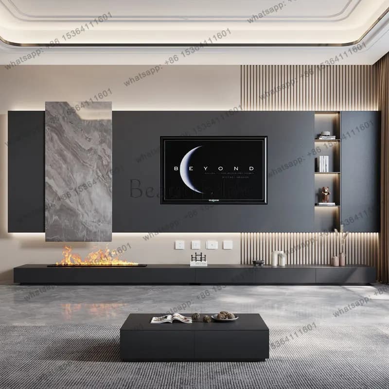 Luxury Mobile Tv Stands Living Room Organizer Storage Designer Tv Table Drawers Display Muebles Para Tv