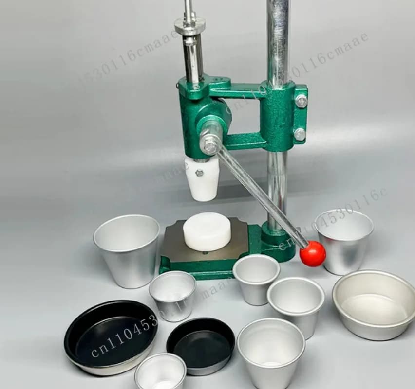 Professional Mini Manual Egg Pie Pastry Tart Shell Press Machine Mini Tart Shell Making Machine for Flour Production